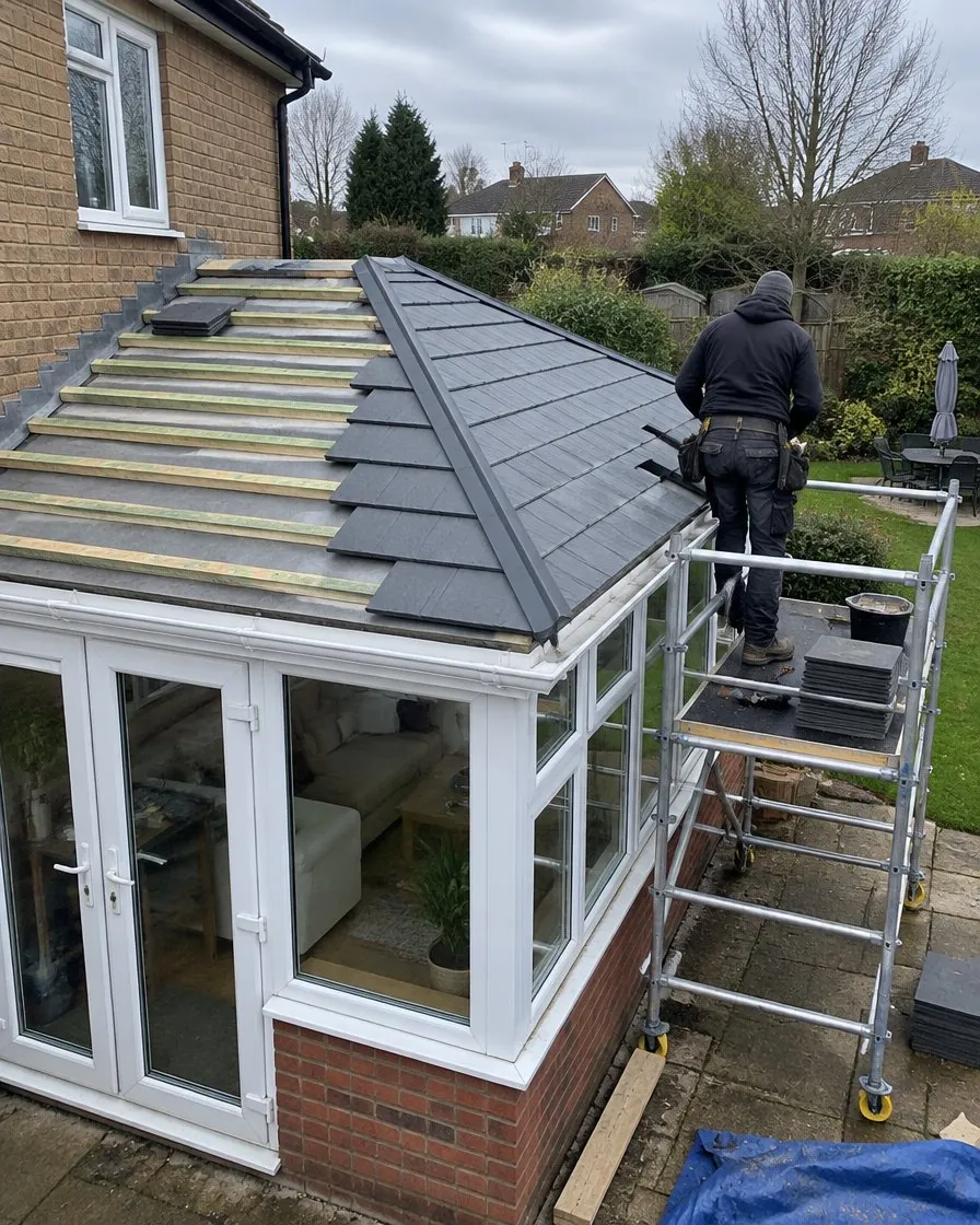 Conservatory roof replacement in Liskeard